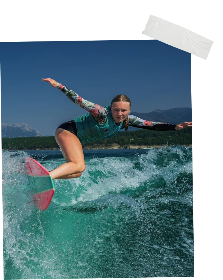 wakesurf discipline Water Ski and Wakeboard Canada